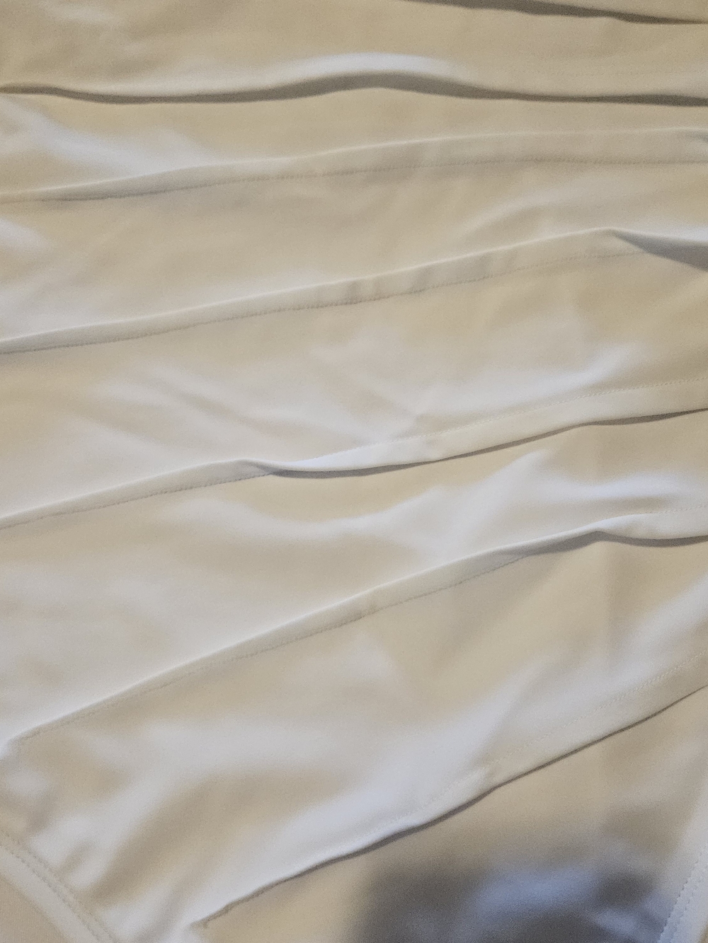 Calvin Klein White Ruched One-Piece Swimsuit - Picture 2 of 5